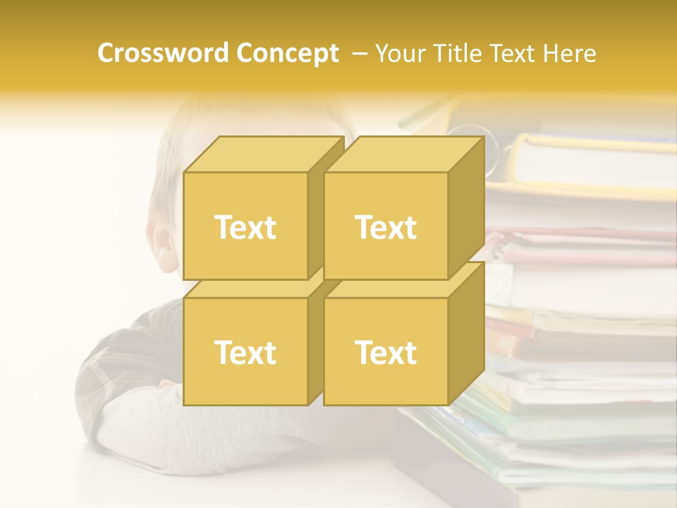 Textbooks Lifestyle Youth PowerPoint Template