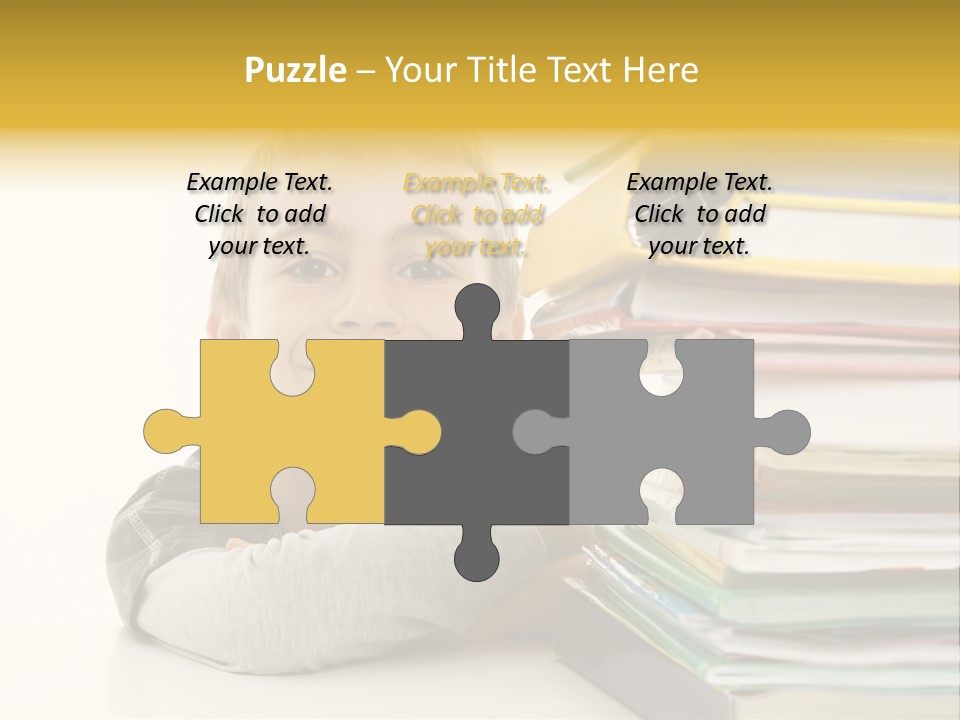 Textbooks Lifestyle Youth PowerPoint Template