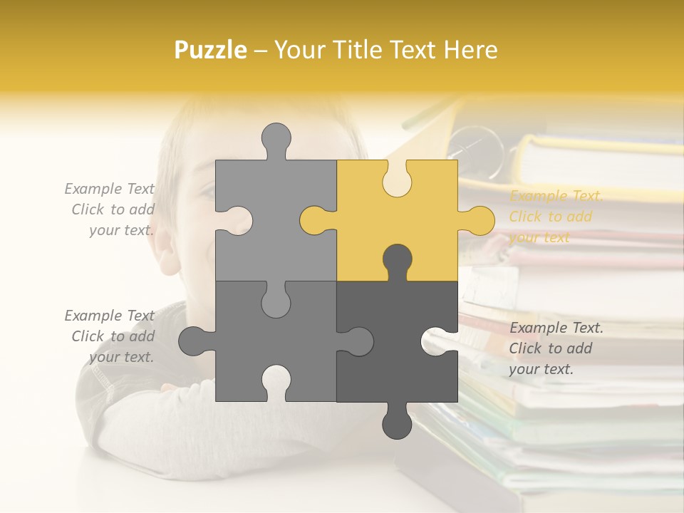 Textbooks Lifestyle Youth PowerPoint Template