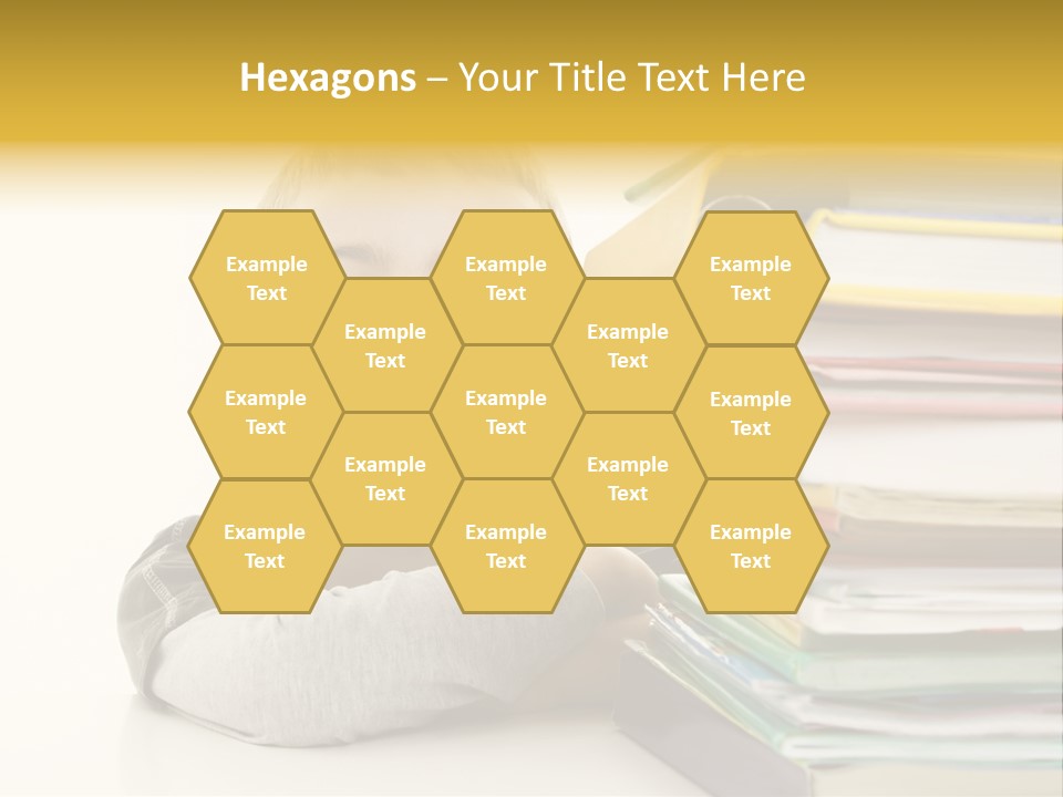 Textbooks Lifestyle Youth PowerPoint Template