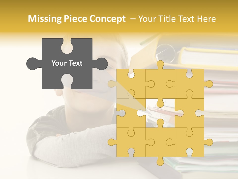 Textbooks Lifestyle Youth PowerPoint Template