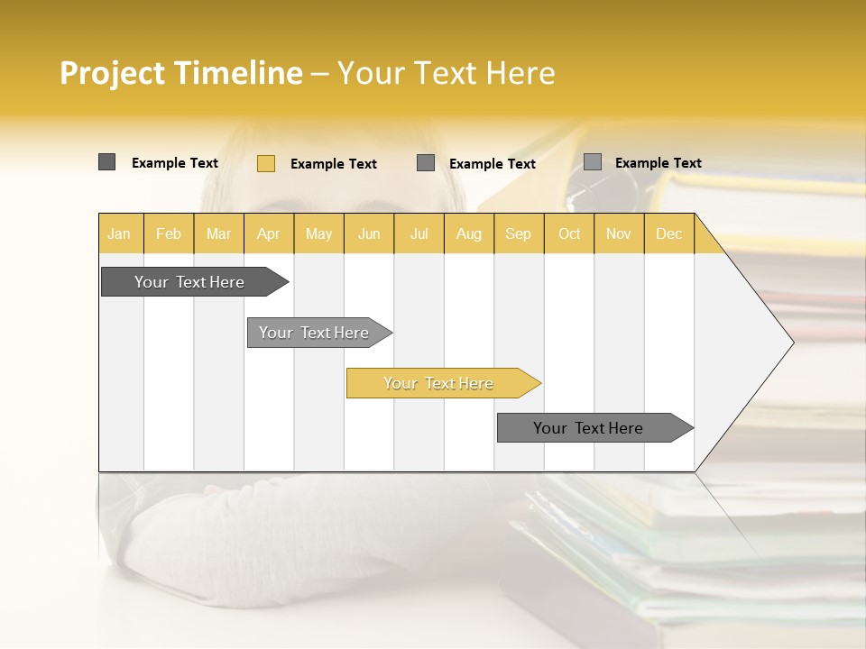 Textbooks Lifestyle Youth PowerPoint Template