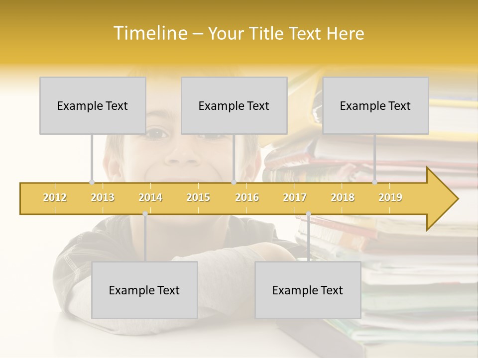 Textbooks Lifestyle Youth PowerPoint Template