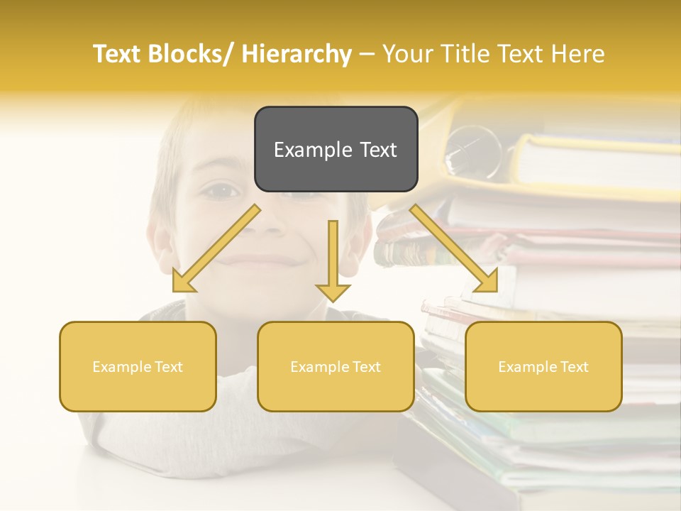 Textbooks Lifestyle Youth PowerPoint Template