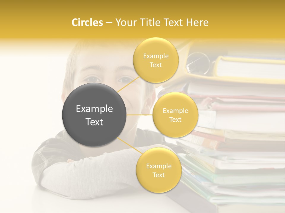 Textbooks Lifestyle Youth PowerPoint Template