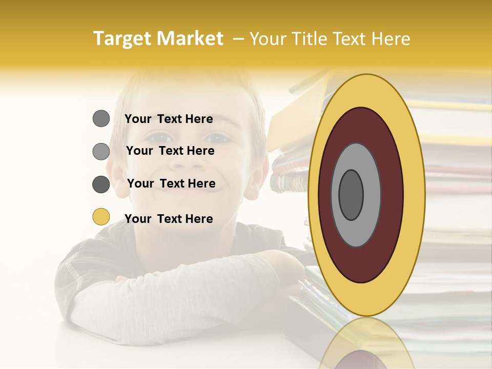 Textbooks Lifestyle Youth PowerPoint Template