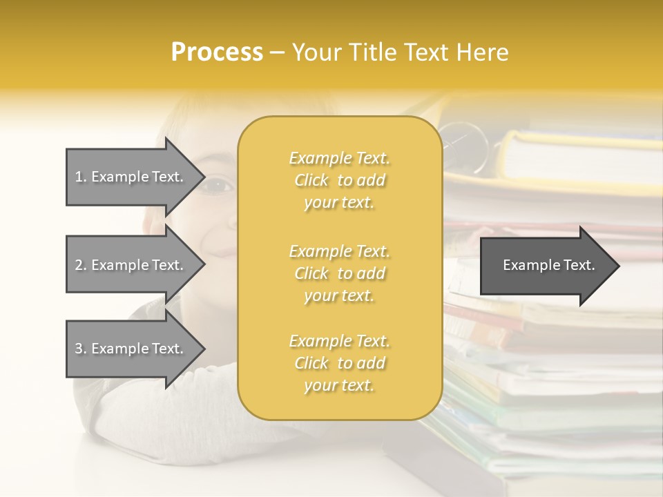 Textbooks Lifestyle Youth PowerPoint Template