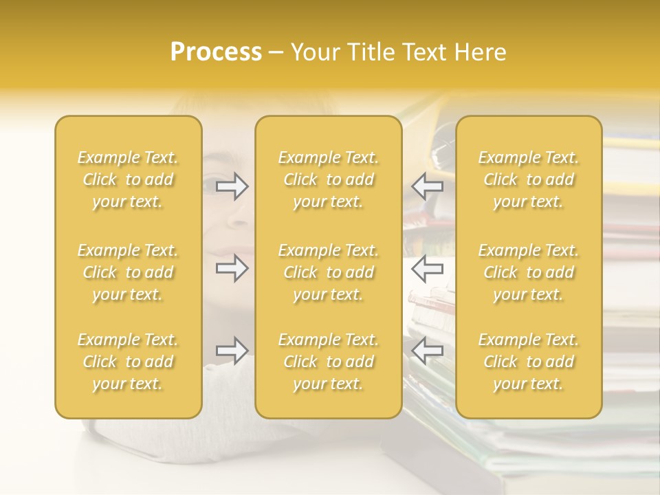 Textbooks Lifestyle Youth PowerPoint Template