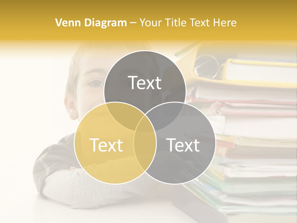 Textbooks Lifestyle Youth PowerPoint Template