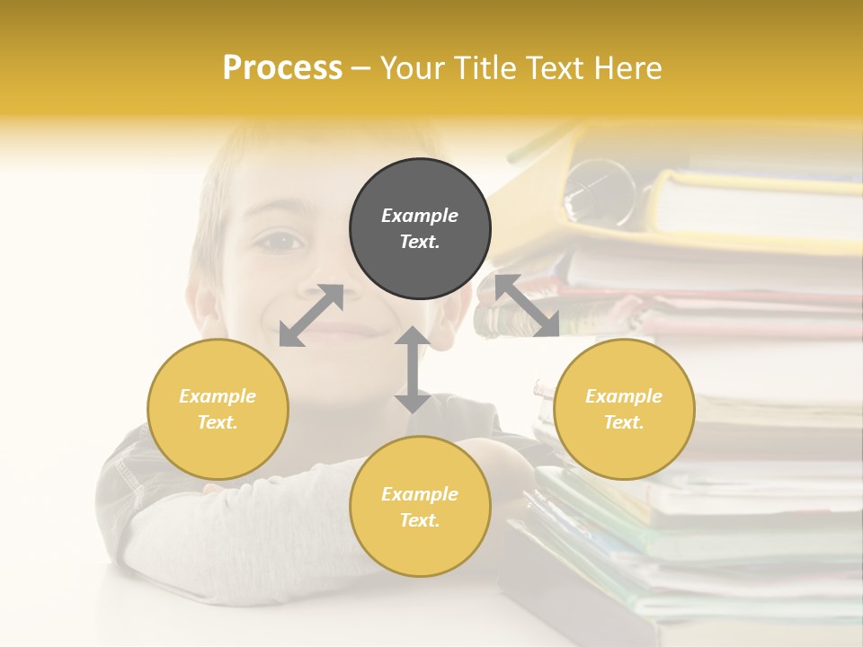 Textbooks Lifestyle Youth PowerPoint Template