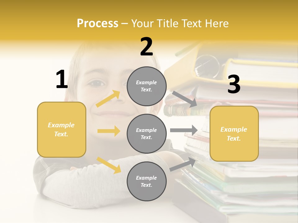 Textbooks Lifestyle Youth PowerPoint Template