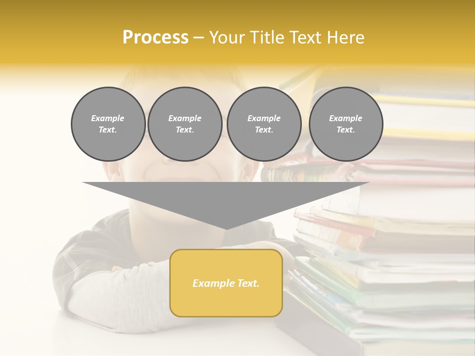 Textbooks Lifestyle Youth PowerPoint Template