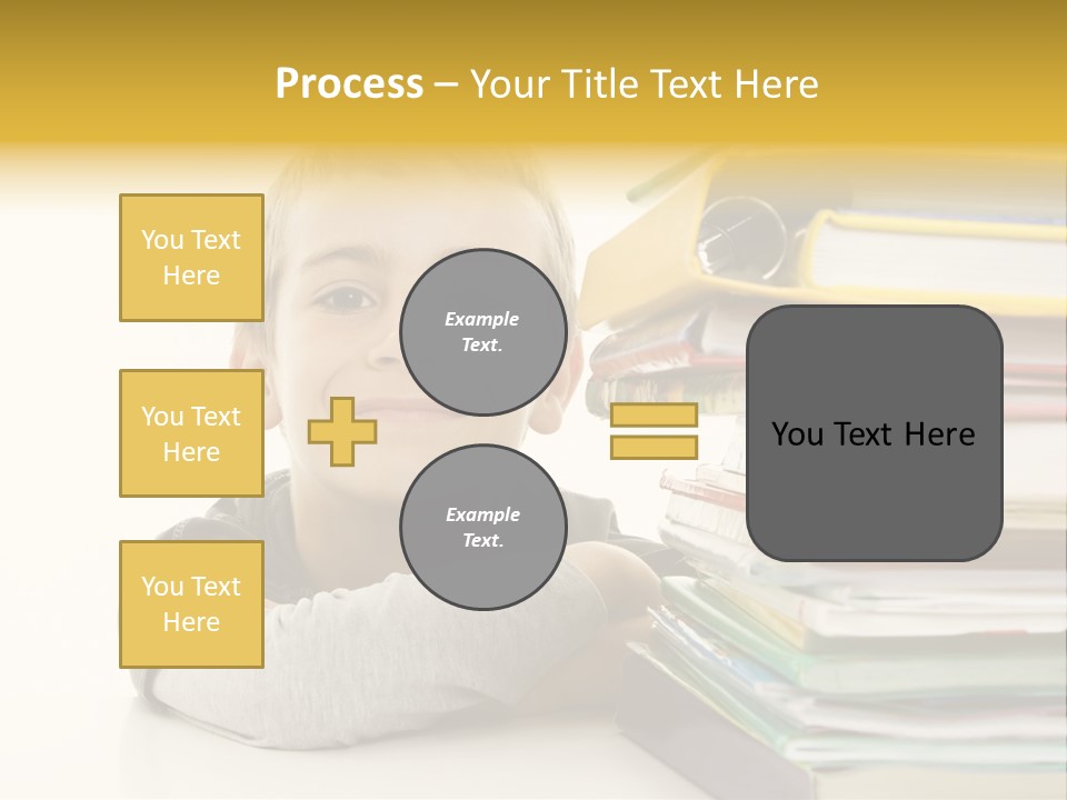 Textbooks Lifestyle Youth PowerPoint Template