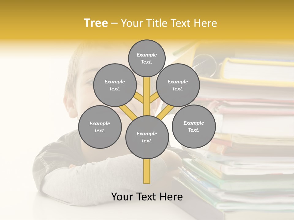 Textbooks Lifestyle Youth PowerPoint Template