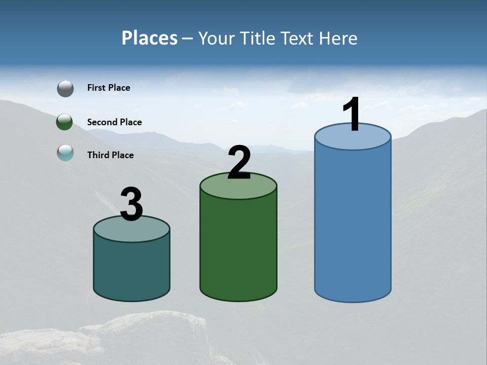 New Hampshire Trails PowerPoint Template