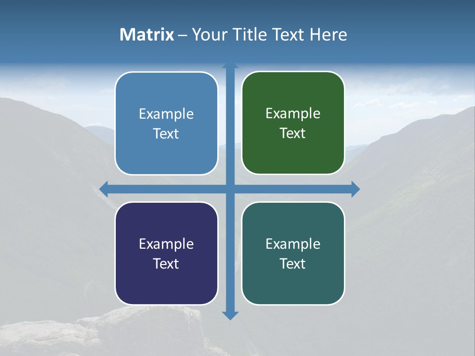 New Hampshire Trails PowerPoint Template