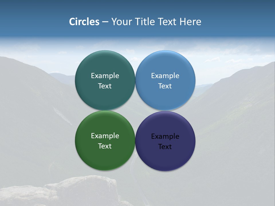 New Hampshire Trails PowerPoint Template