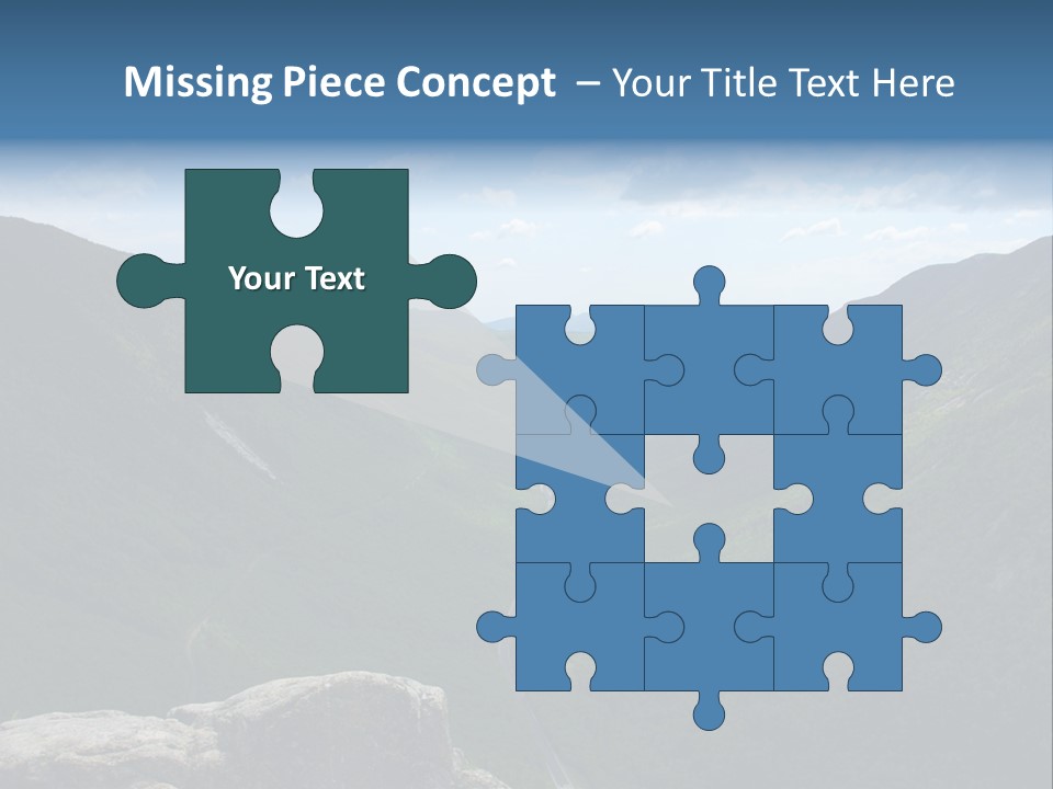 New Hampshire Trails PowerPoint Template