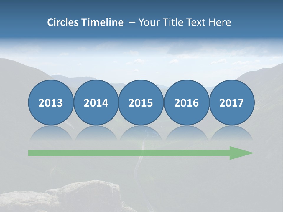 New Hampshire Trails PowerPoint Template