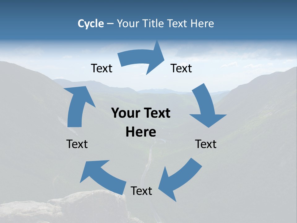 New Hampshire Trails PowerPoint Template
