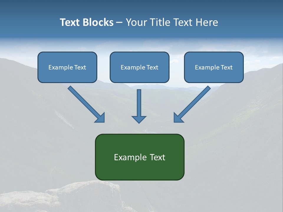 New Hampshire Trails PowerPoint Template