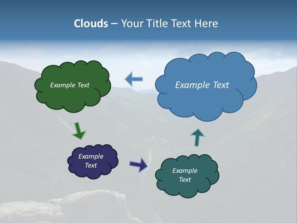 New Hampshire Trails PowerPoint Template