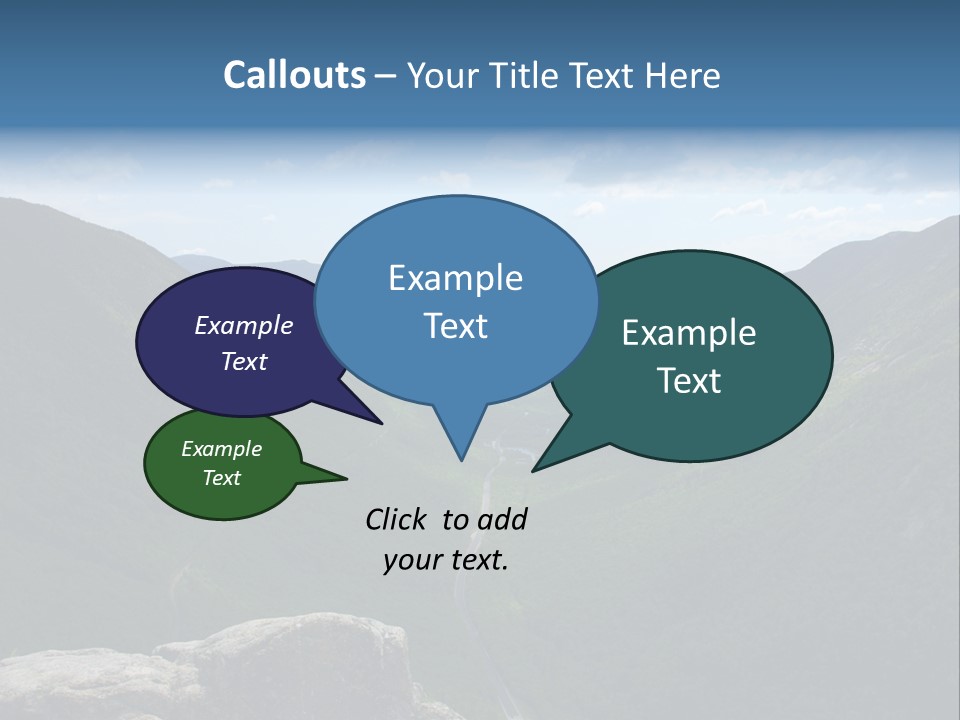 New Hampshire Trails PowerPoint Template