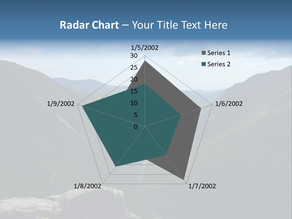 New Hampshire Trails PowerPoint Template