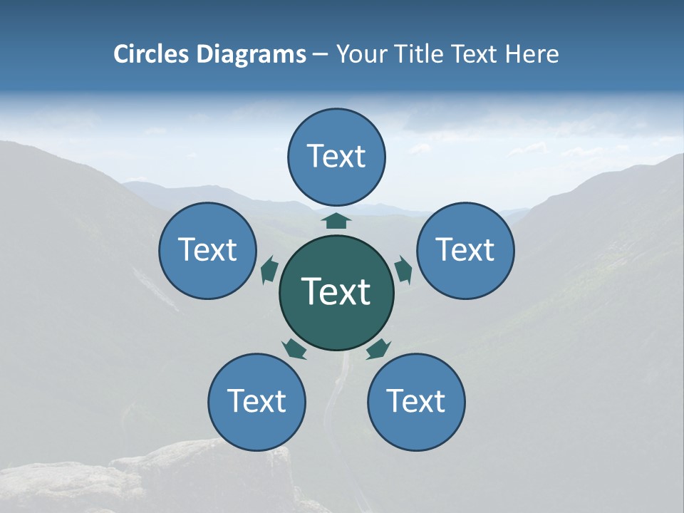 New Hampshire Trails PowerPoint Template