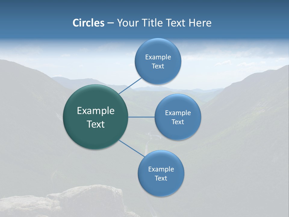 New Hampshire Trails PowerPoint Template