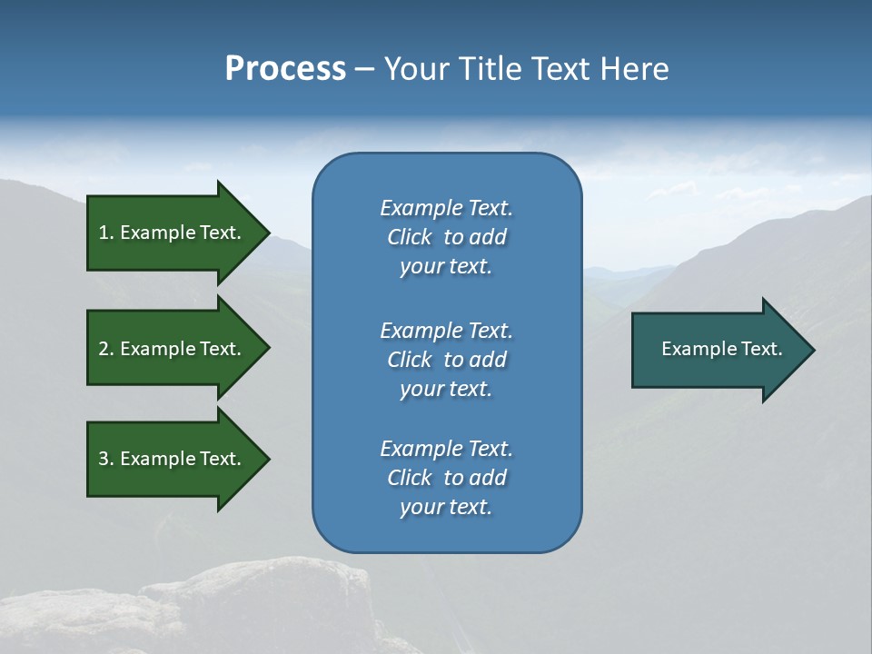 New Hampshire Trails PowerPoint Template