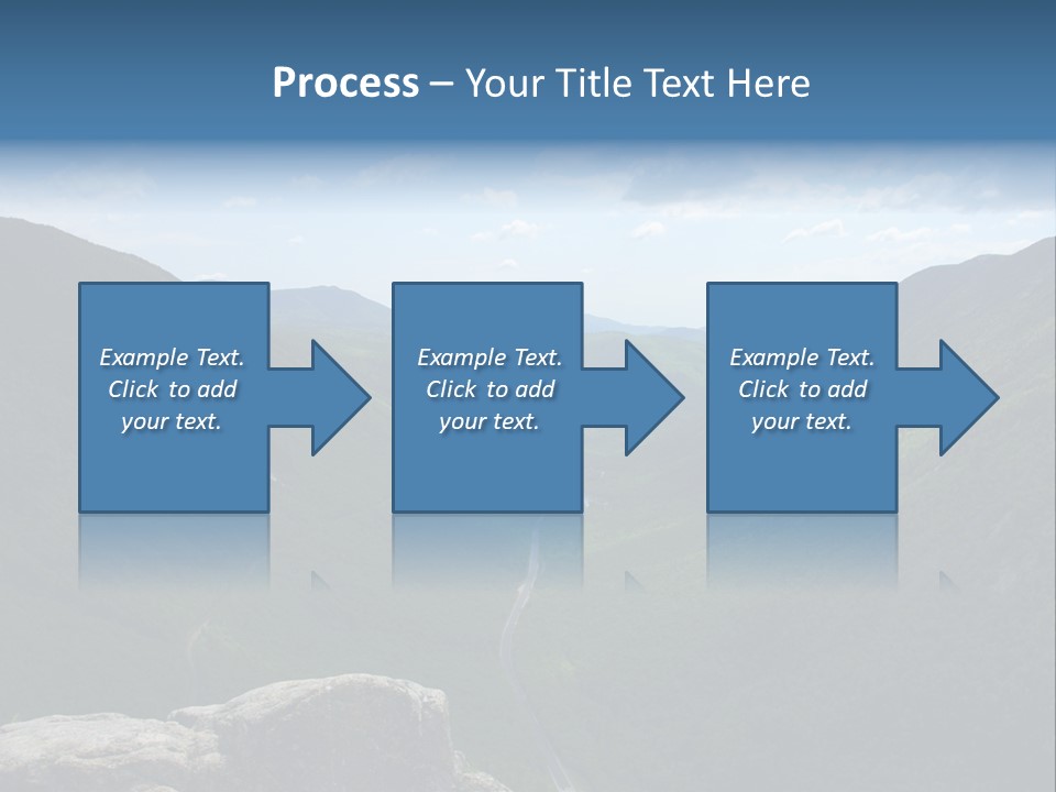 New Hampshire Trails PowerPoint Template