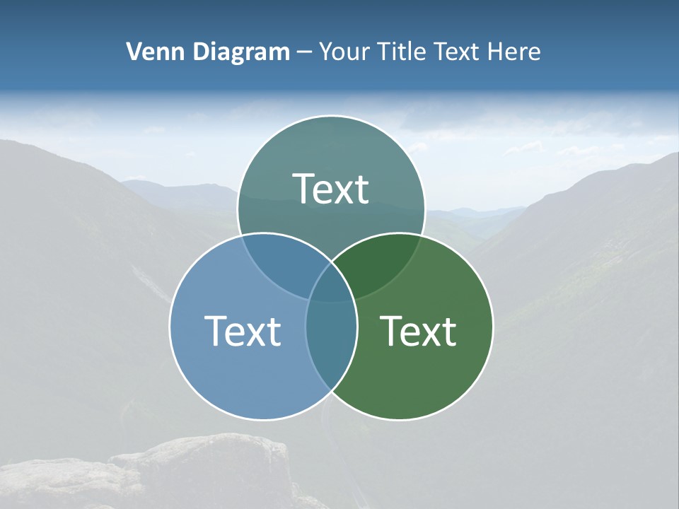 New Hampshire Trails PowerPoint Template