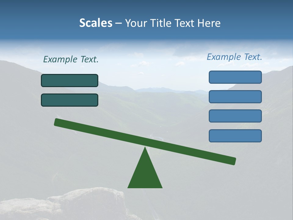 New Hampshire Trails PowerPoint Template
