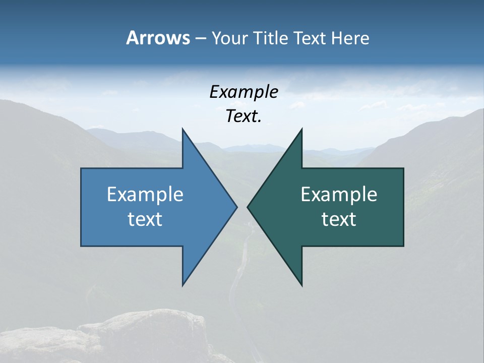 New Hampshire Trails PowerPoint Template