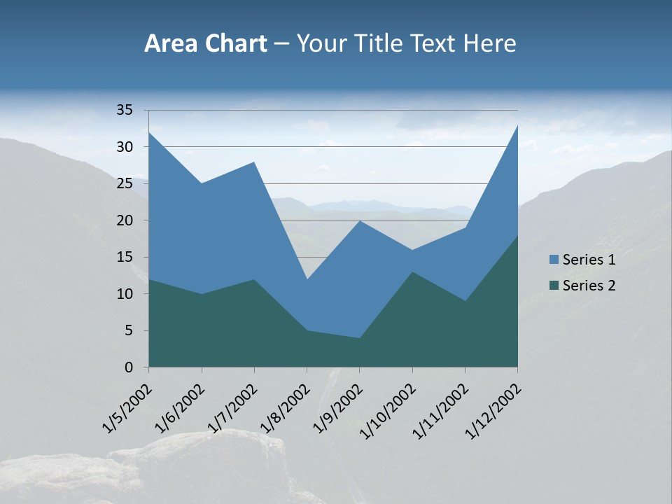 New Hampshire Trails PowerPoint Template