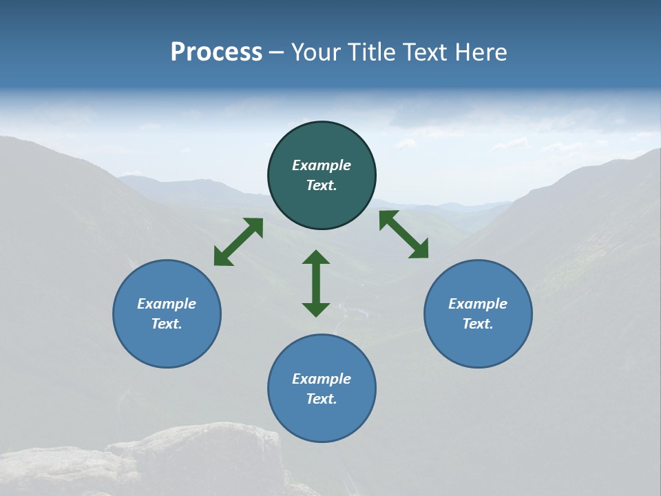 New Hampshire Trails PowerPoint Template