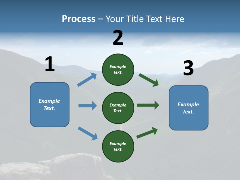 New Hampshire Trails PowerPoint Template