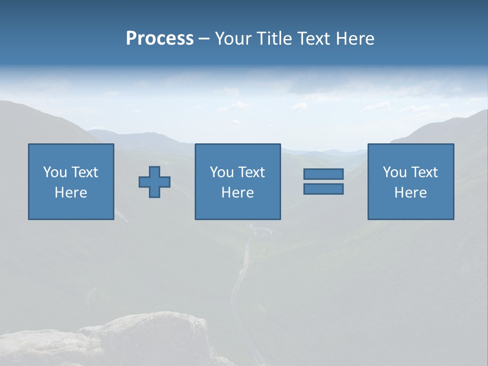 New Hampshire Trails PowerPoint Template
