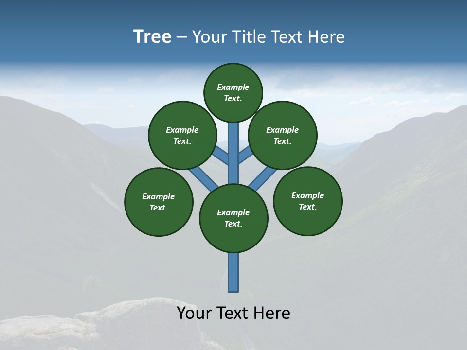 New Hampshire Trails PowerPoint Template