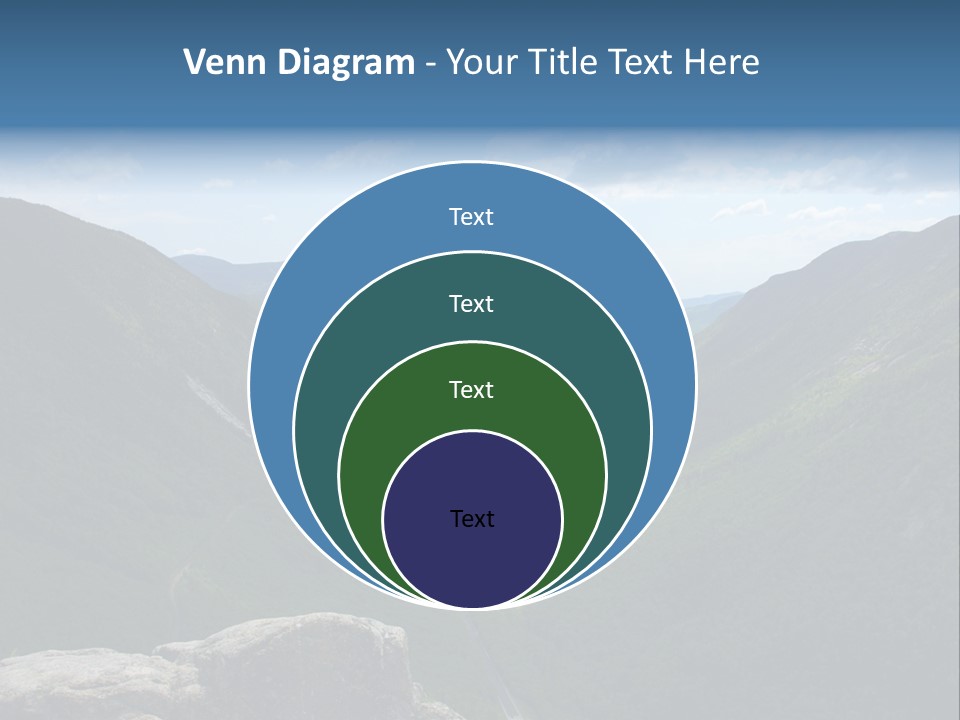 New Hampshire Trails PowerPoint Template