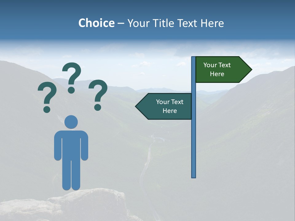 New Hampshire Trails PowerPoint Template