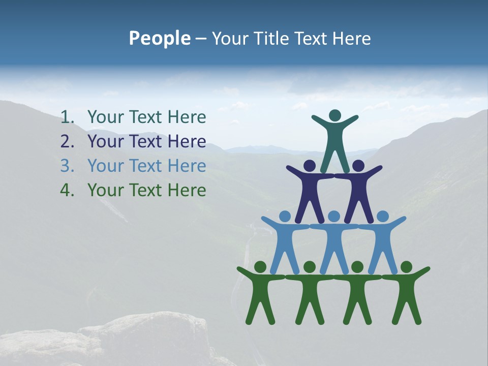 New Hampshire Trails PowerPoint Template