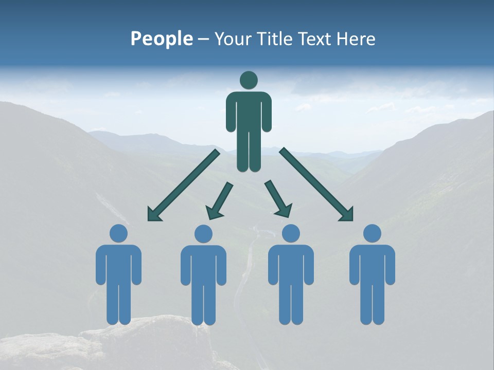 New Hampshire Trails PowerPoint Template