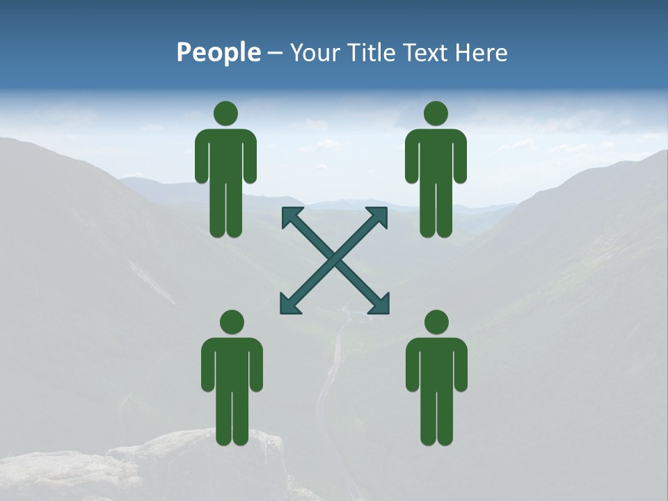 New Hampshire Trails PowerPoint Template