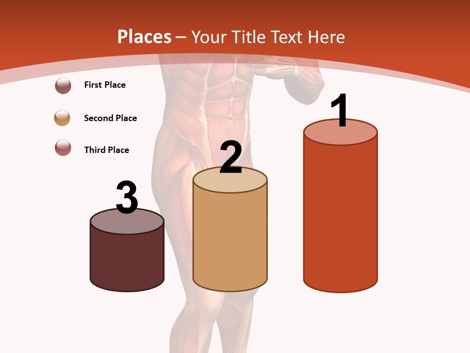 Fitness Health Thorax PowerPoint Template