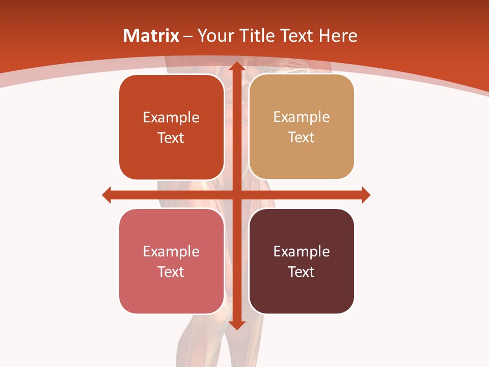 Fitness Health Thorax PowerPoint Template