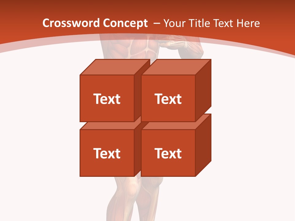 Fitness Health Thorax PowerPoint Template