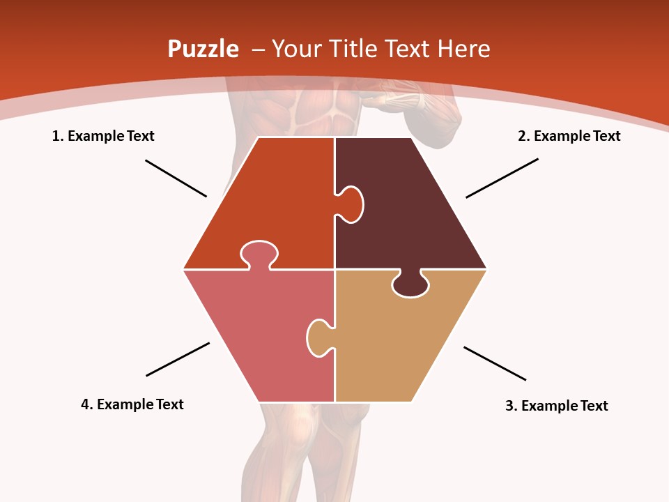 Fitness Health Thorax PowerPoint Template