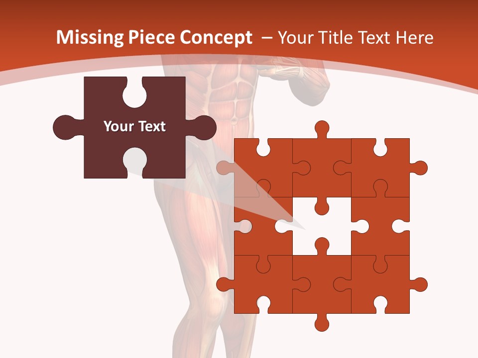 Fitness Health Thorax PowerPoint Template